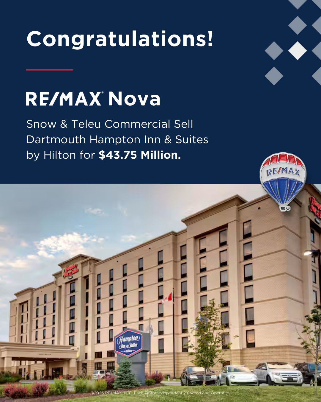 Congratulations REMAX Nova