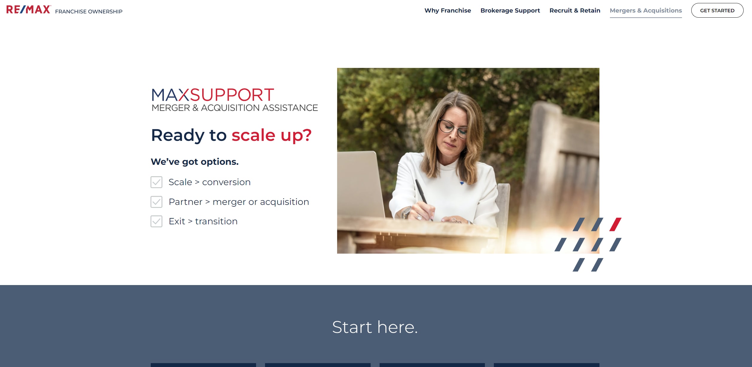 Mergers & Acquisitions Website