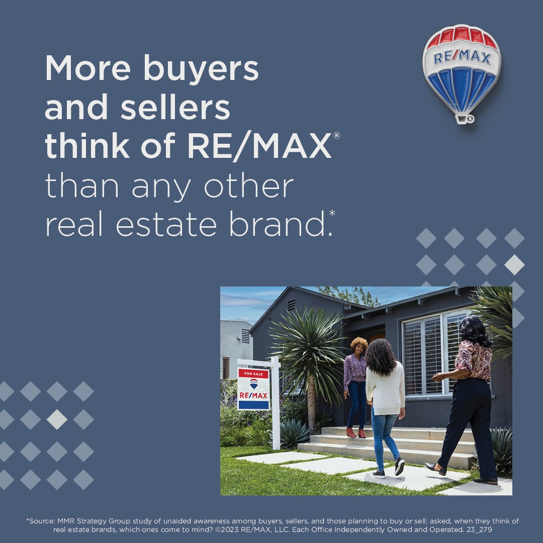 More Buyers and Sellers Think of REMAX