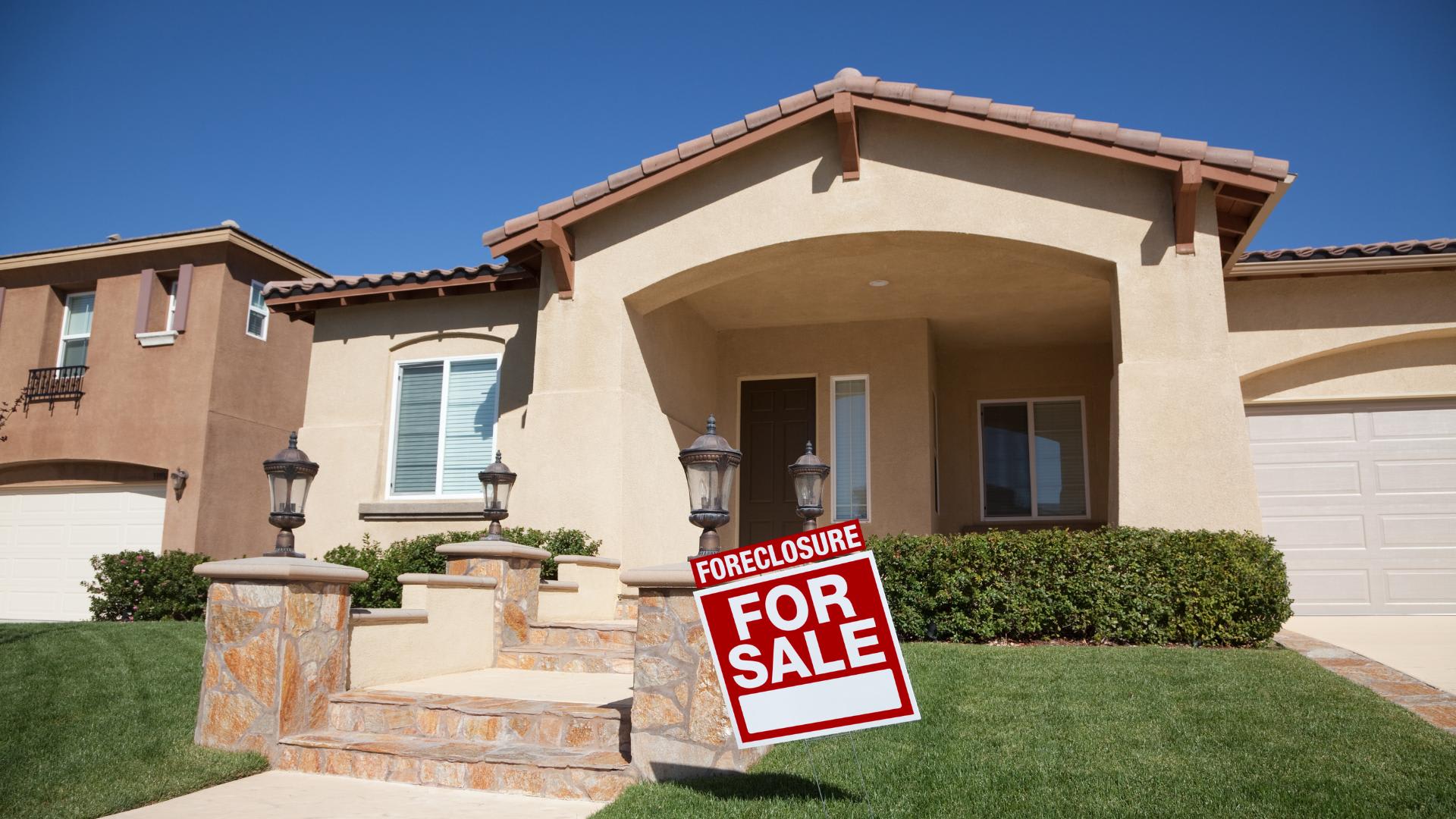 What is considered a foreclosure?
