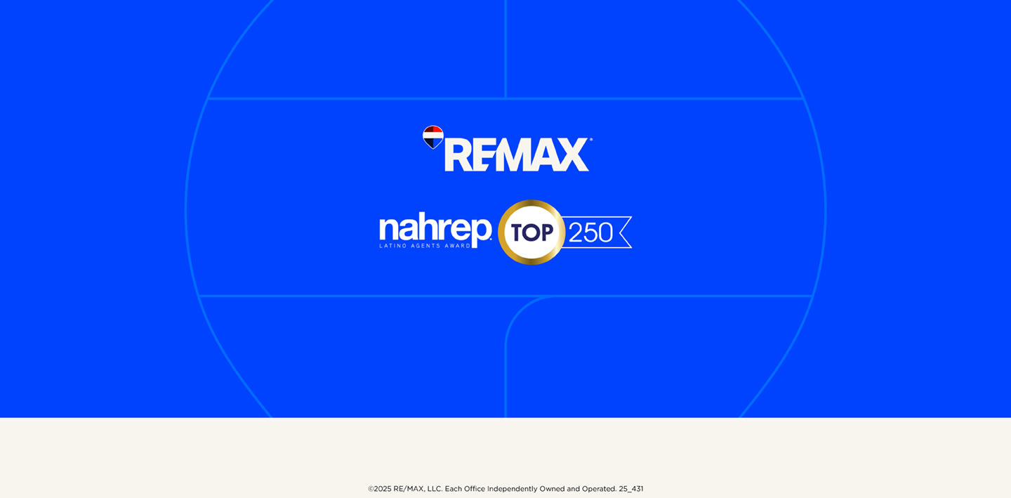 REMAX logo and NAHREP Top 250 logo