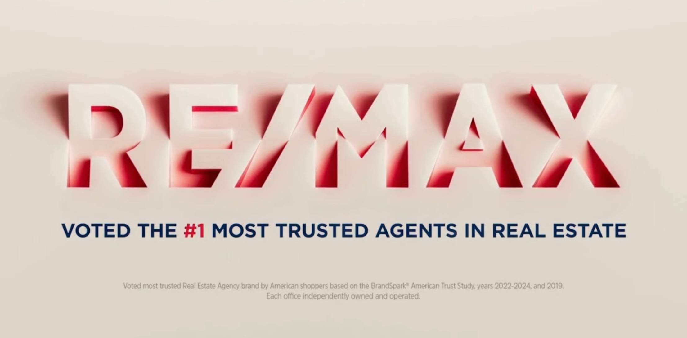 RE/MAX most trusted name in real estate