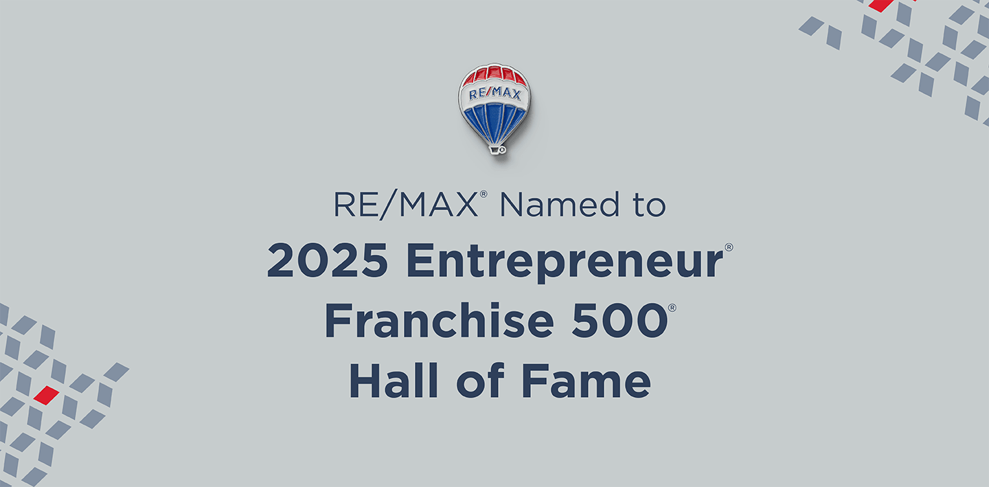 RE/MAX Named to 2025 Entrepreneur Franchise 500 Hall of Fame