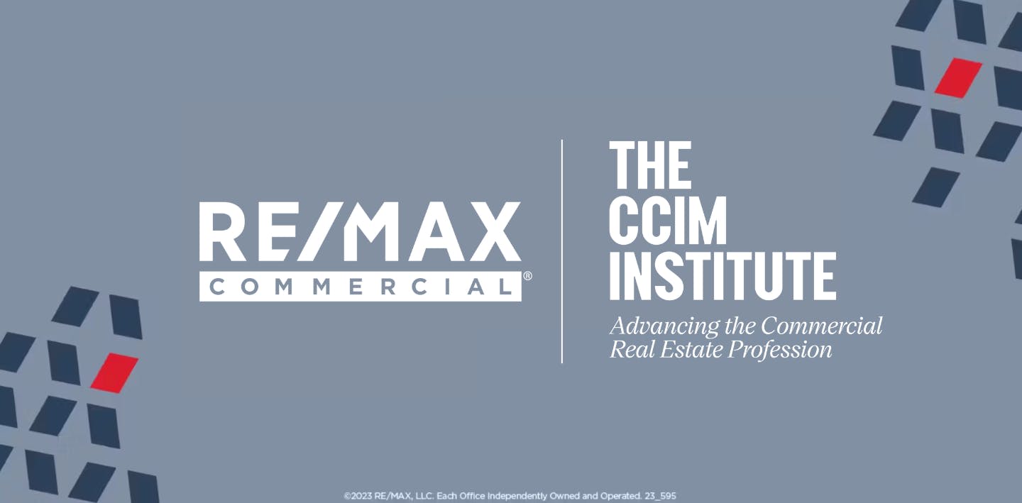 RE/MAX Commercial and The CCIM Institute logos