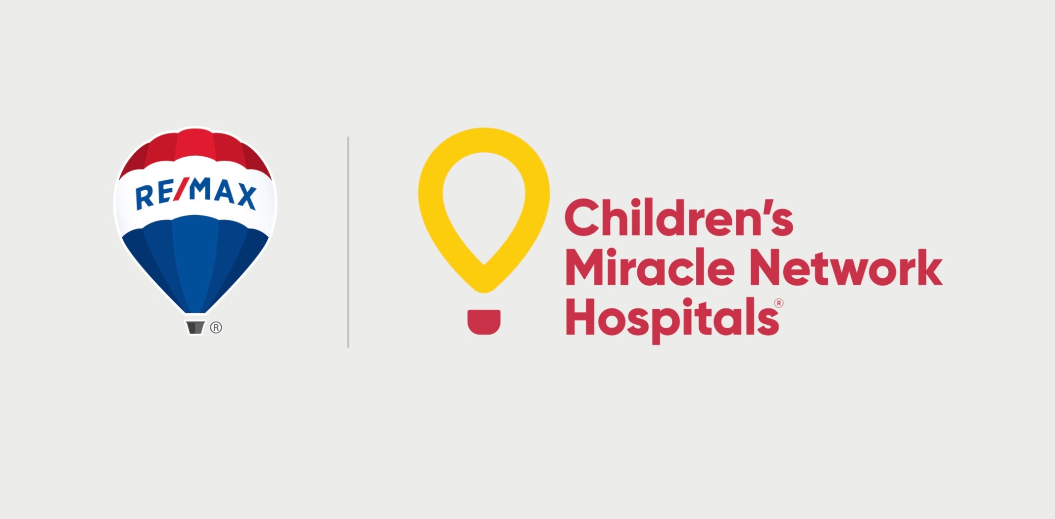 RE/MAX and CMN Hospitals logos side-by-side
