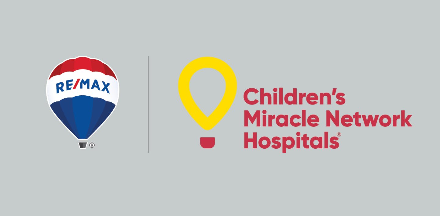 RE/MAX and CMN Hospitals logos