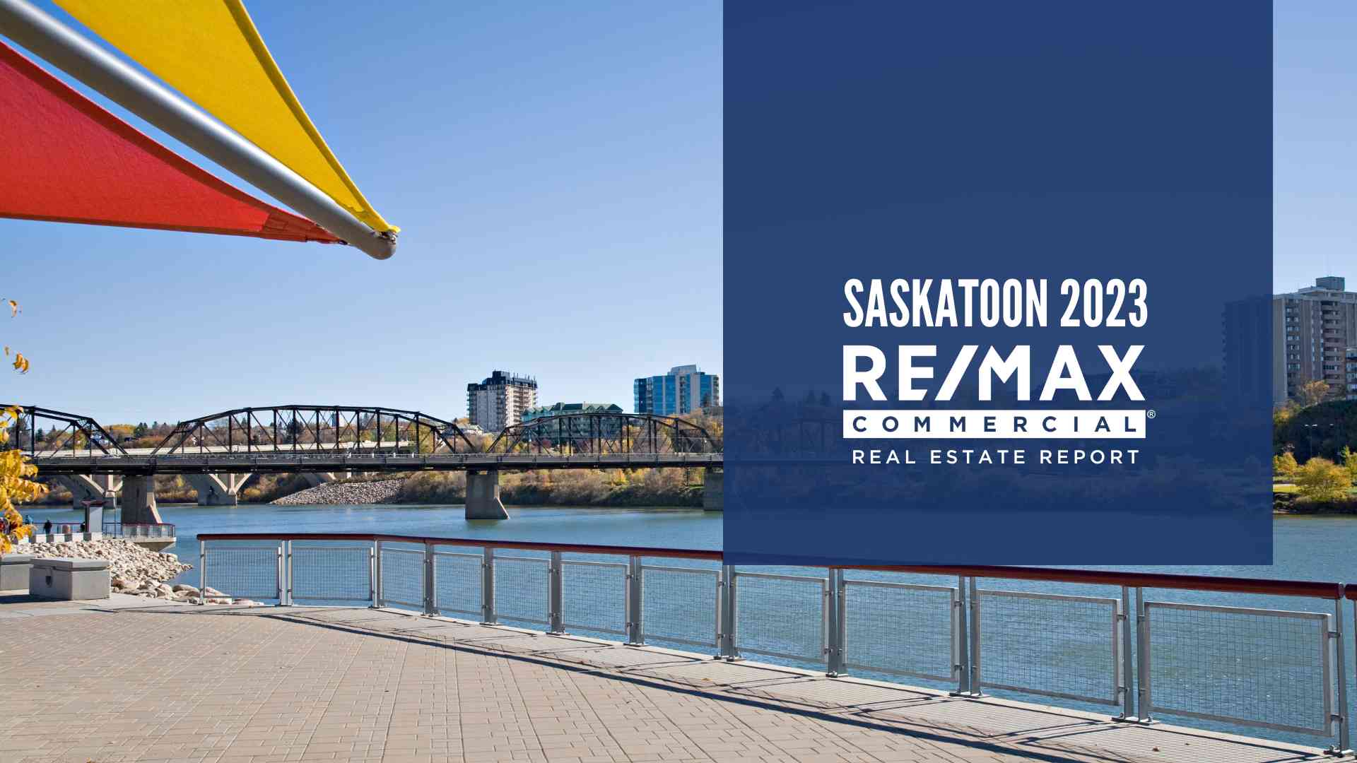 Saskatoon commercial real estate report with logo Saskatoon commercial real estate report with logo