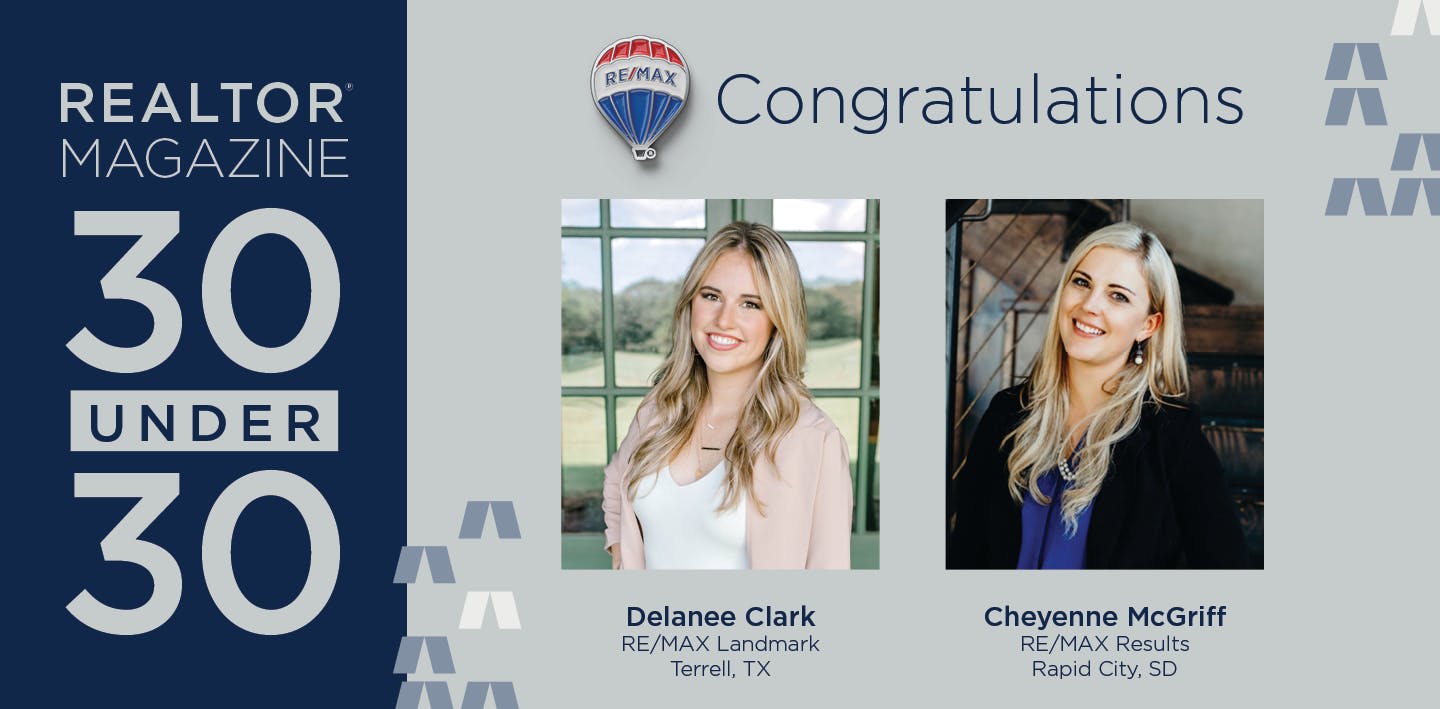 REALTOR Magazine 30 Under 30: Congratulations to Delanee Clark and Cheyanne McGriff