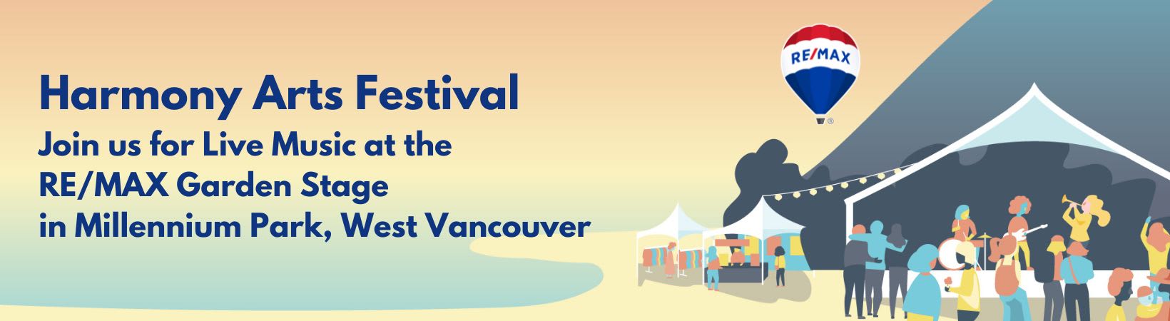 Harmony Arts Festival Landing Page Image