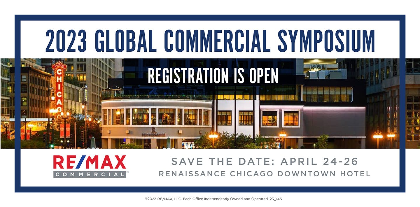 RE/MAX Commercial: 2023 Global Commercial Symposium: Registration is Open