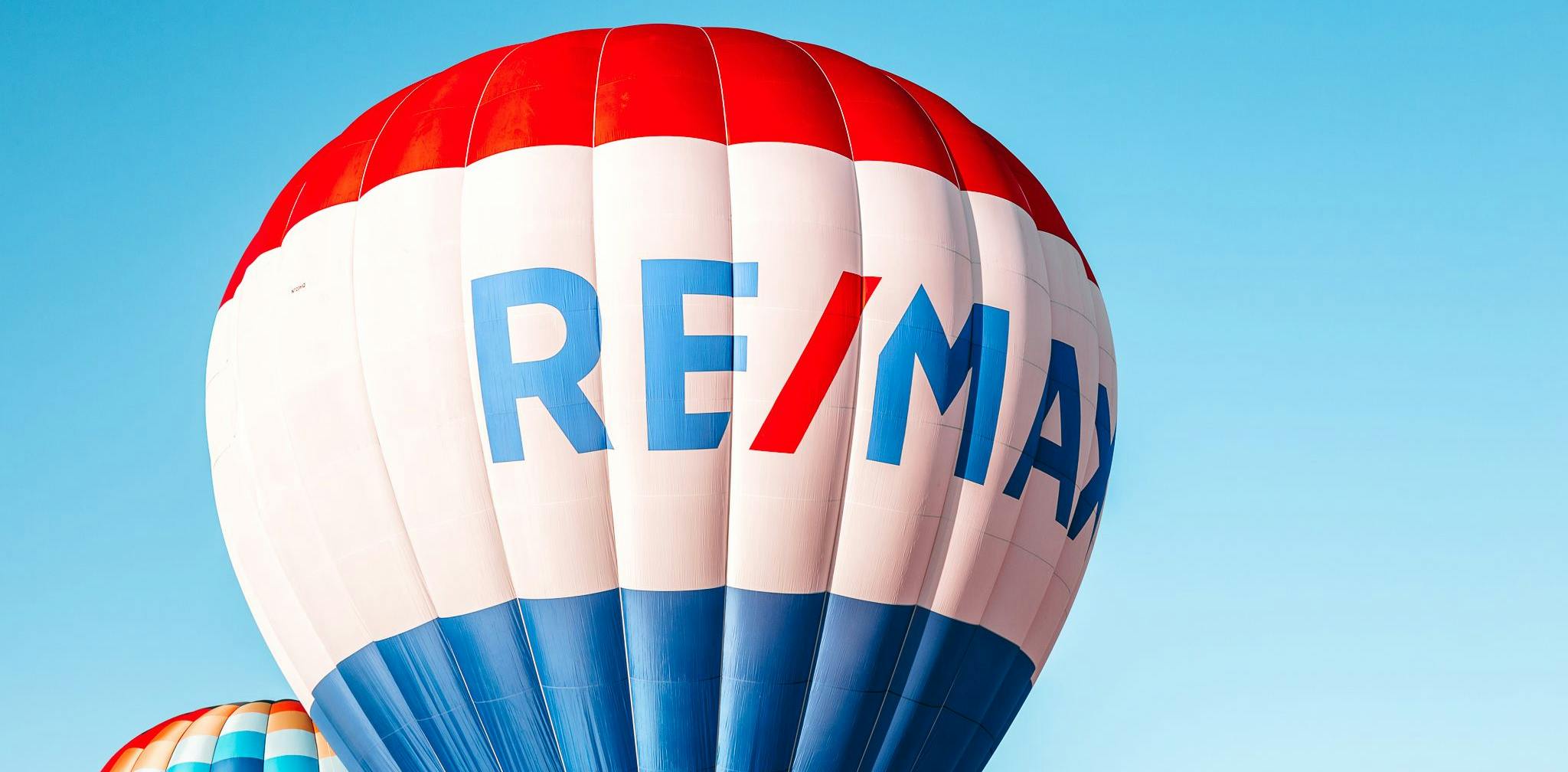 The RE/MAX balloon flying for the Lifting the World Up global event. Photo credit: Missy Miller.