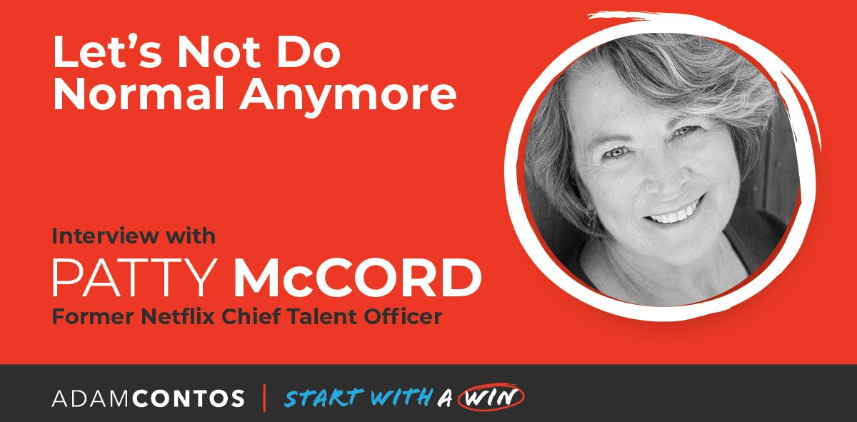 Patty McCord on the Start With a Win podcast