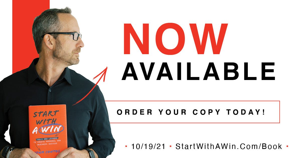 Adam Contos' Start With a Win book is now available