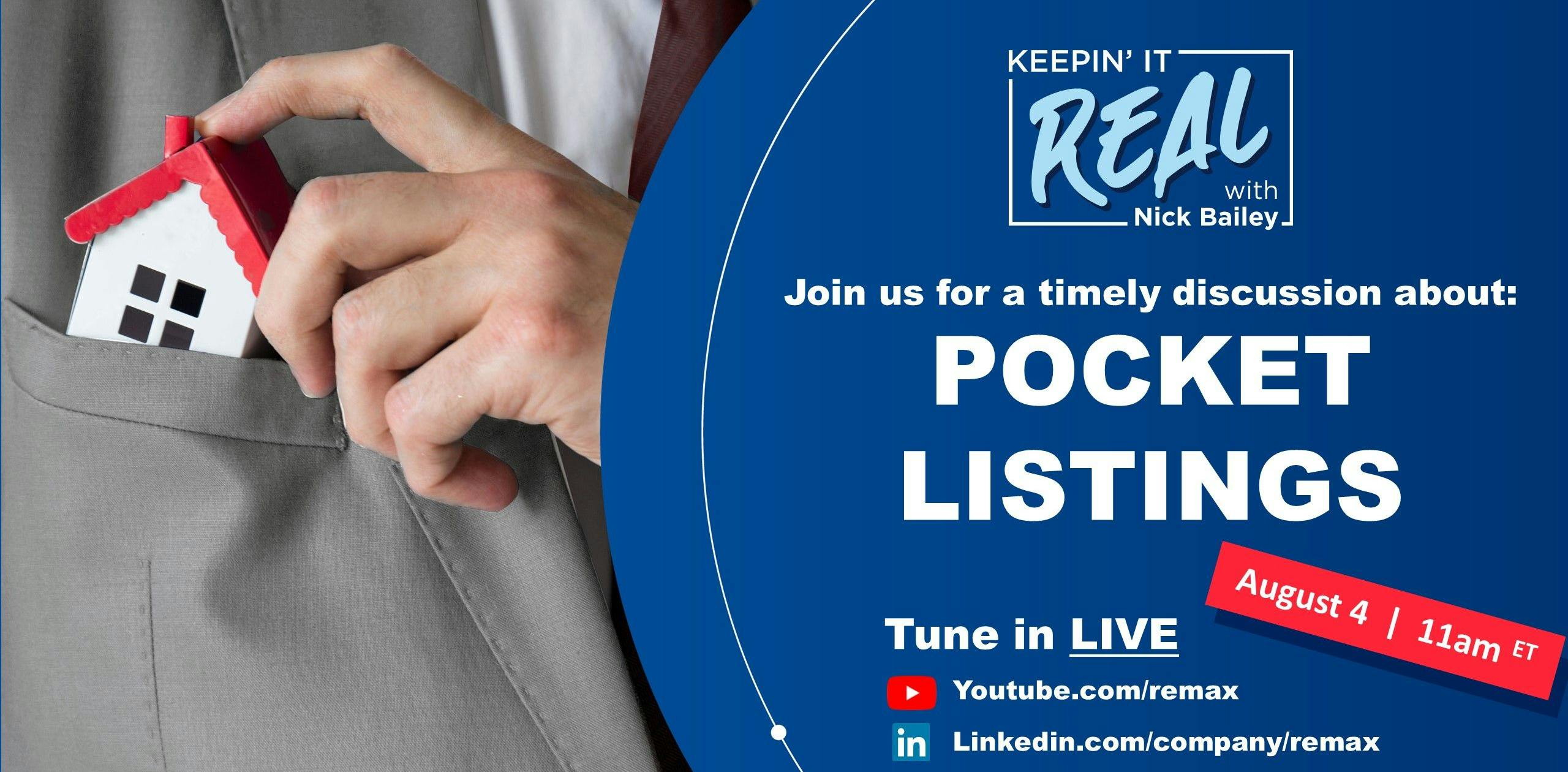 Keepin' It Real with Nick Bailey episode on Pocket Listings
