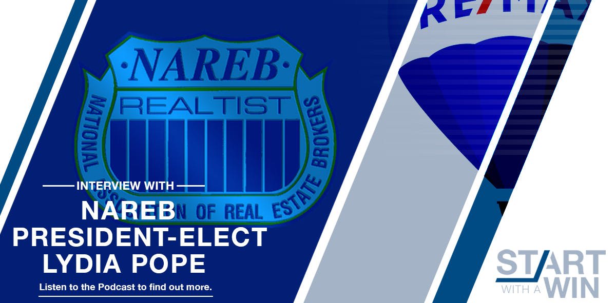 NAREB President-Elect Lydia Pope on the Start With a Win podcast