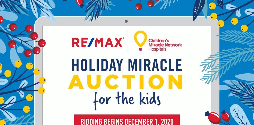 RE/MAX and CMNH Holiday Miracle Auction for the kids