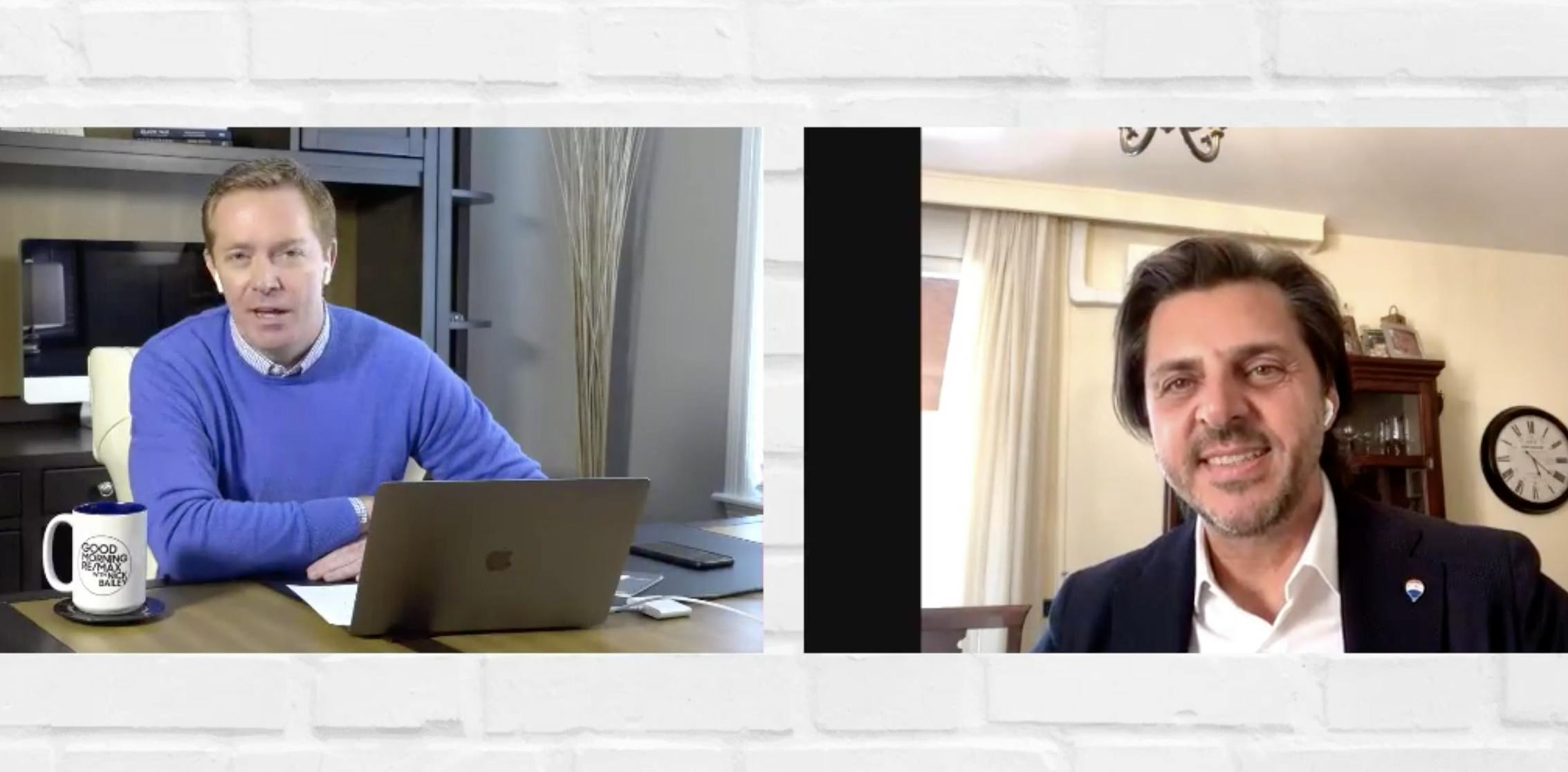 RE/MAX Italy's Dario Castiglia joins Nick Bailey on Good Morning RE/MAX