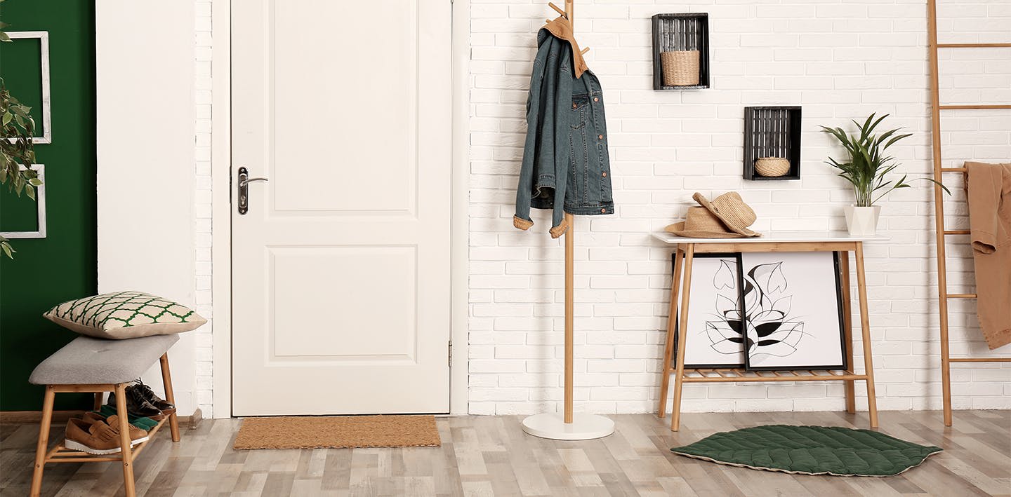 Entry way to a home