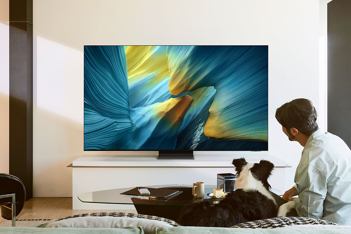 Samsung OLED S95F Glare Free