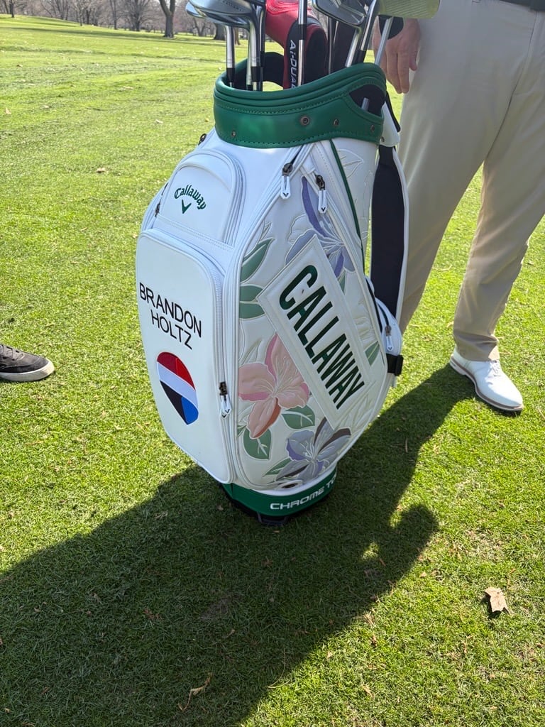 Brandon Holtz Branded Golf Bag