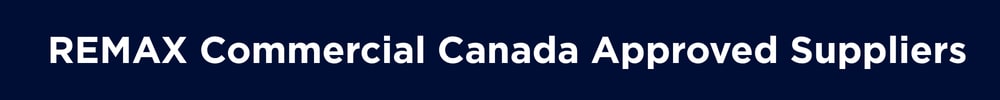 REMAX Commercial Canada Approved Suppliers