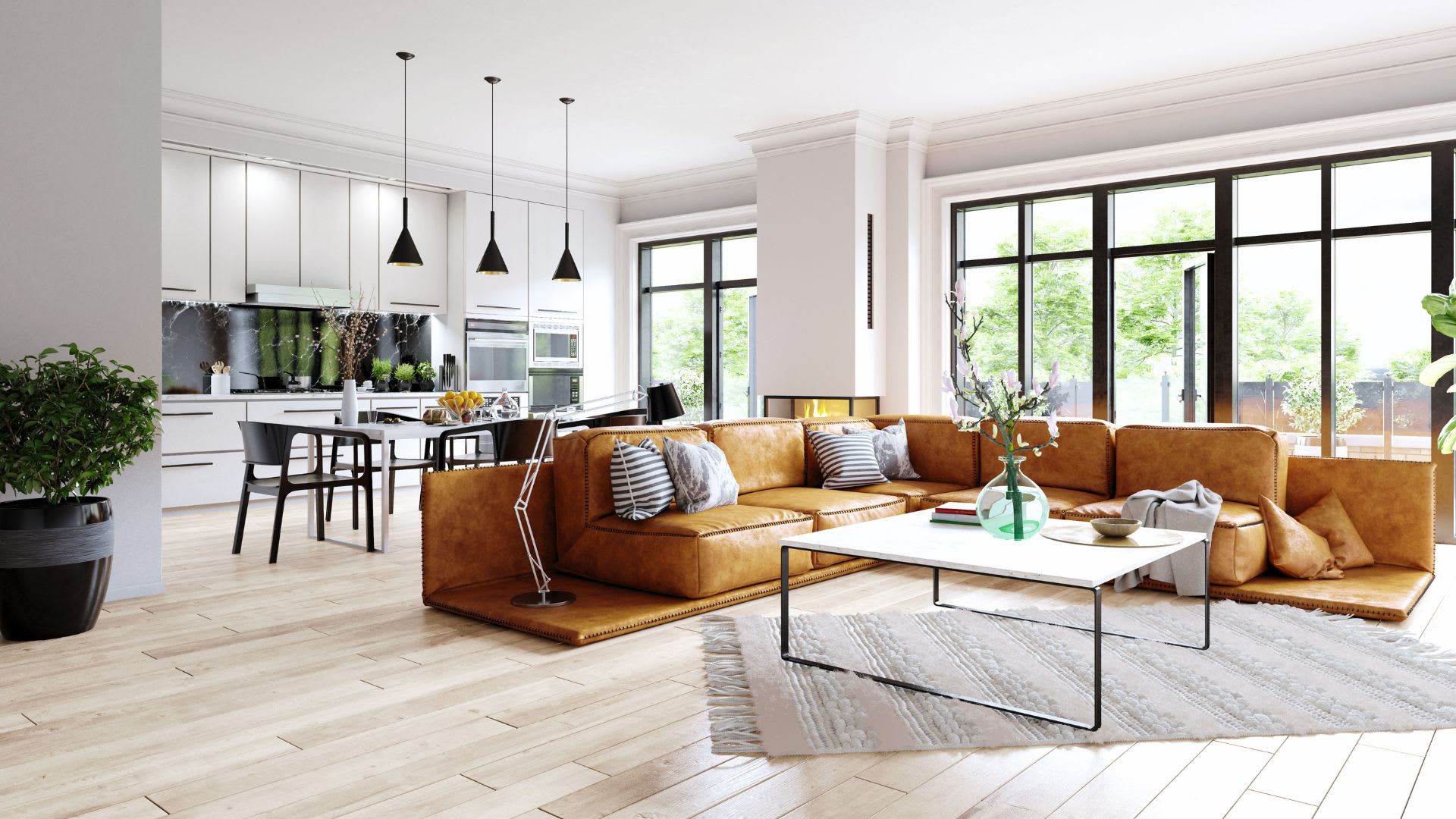 How to Style a Coffee Table Before a Home Showing
