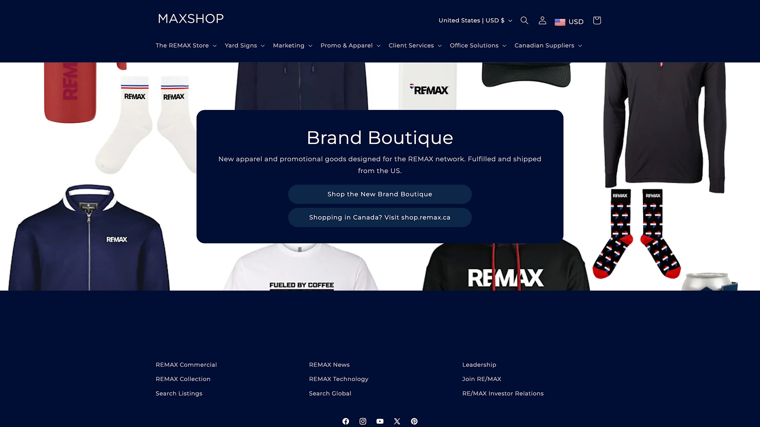 Brand Boutique Screenshot