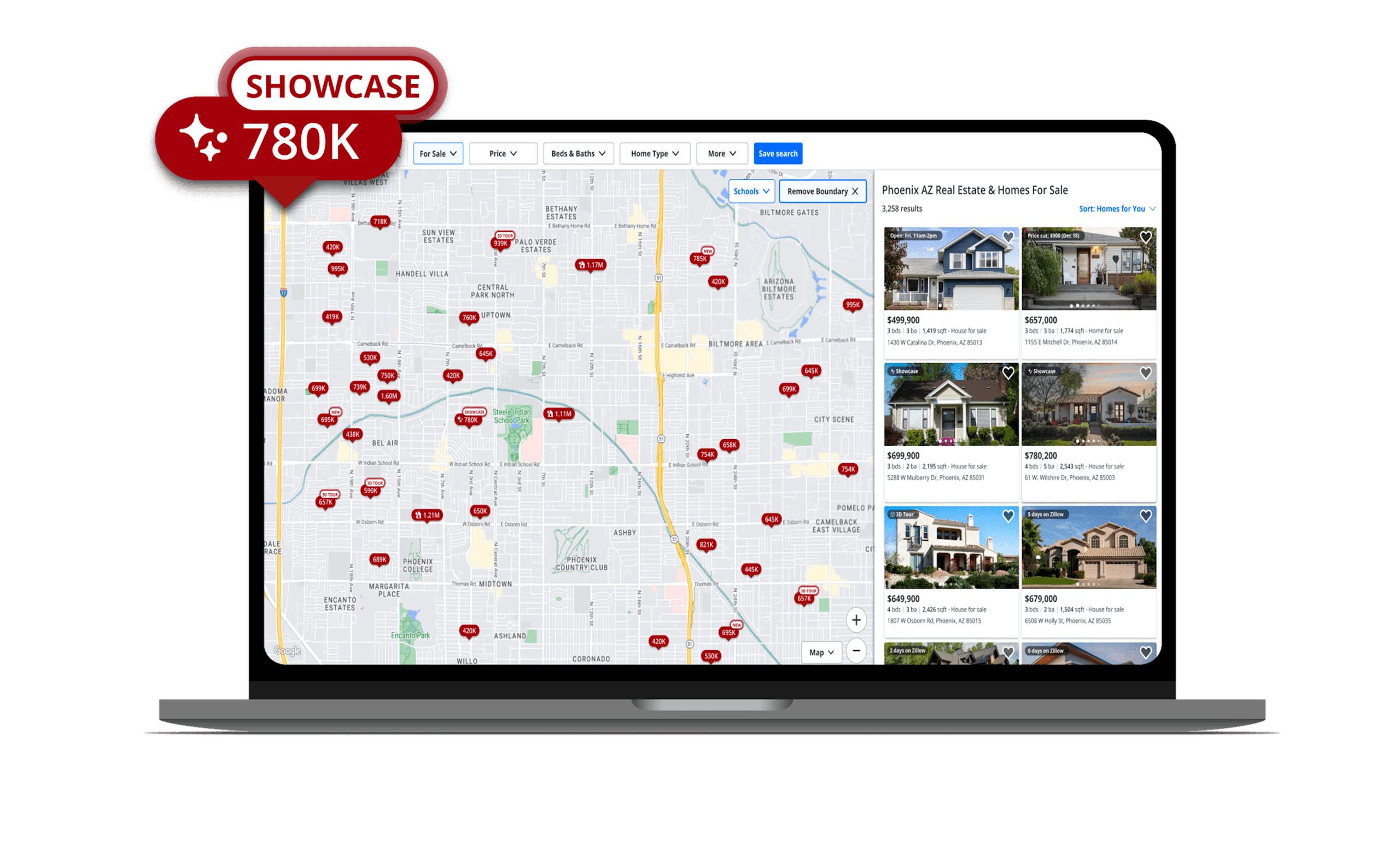 zillow showcase