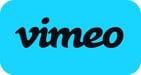 Logo of Vimeo