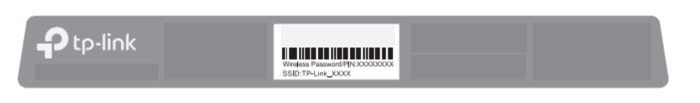 Nombre de la WIFI y clave (SSID) del router inalámbrico de TP LINK mr6400