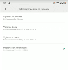 Opciones de videovigilancia de cámara Xiaomi