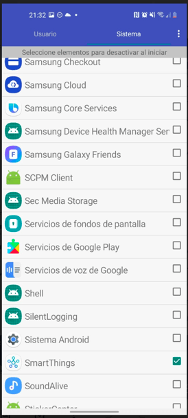 Aplicaciones de sistema para seleccionar su inicio desde assistant for Android