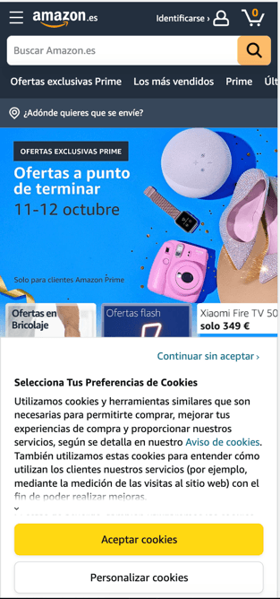 Identificate en amazon