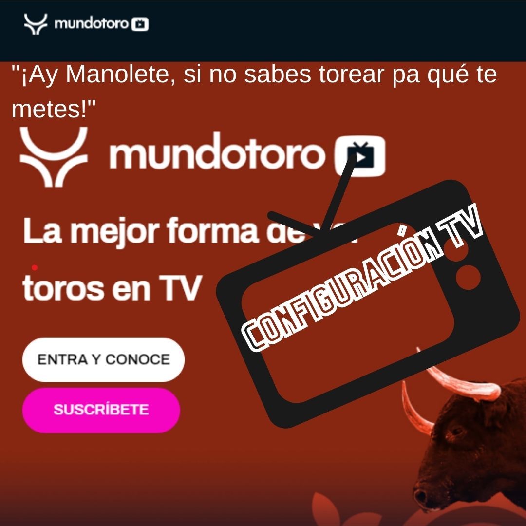 Mundotoro-TV configuración TV