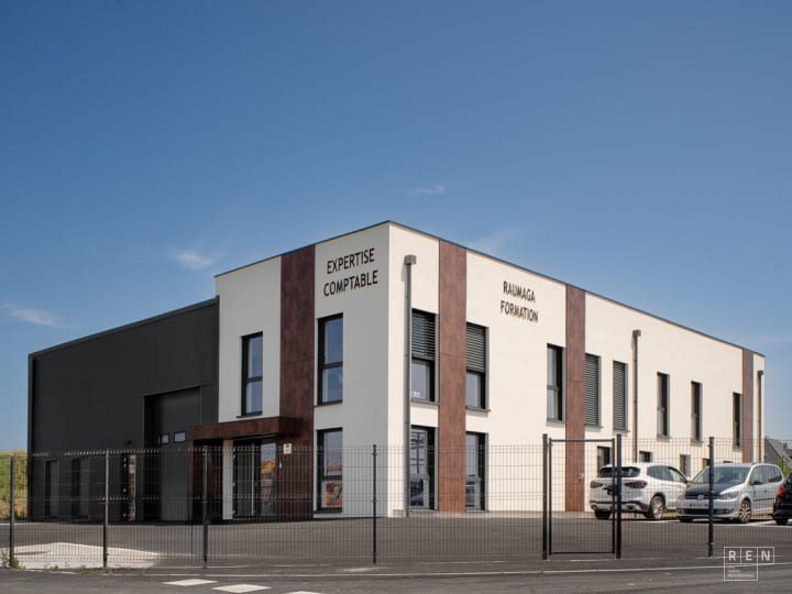 Bâtiment de bureaux et cellule artisanale — REN atelier d’architecture