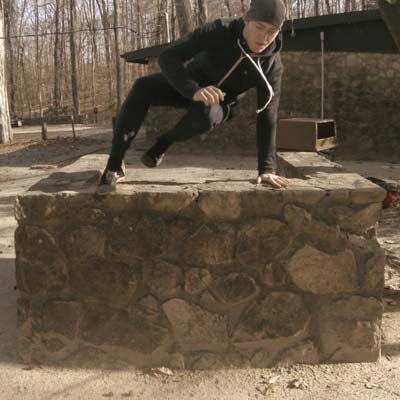 Walking Step Vault Drill