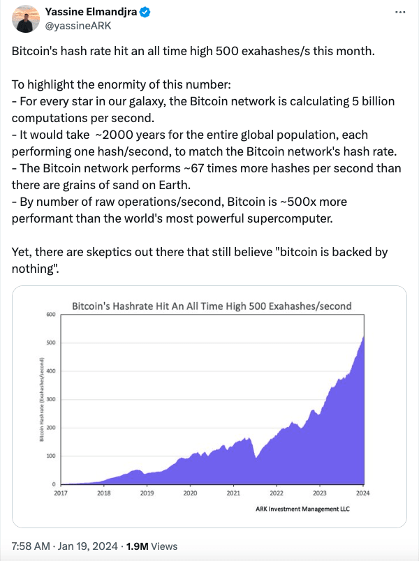 Hash rate analogy post