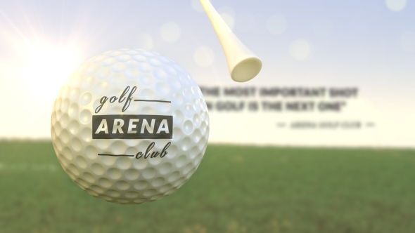 Golf Ball Logo - 23