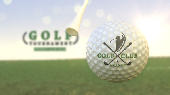 Golf Ball Logo - 24
