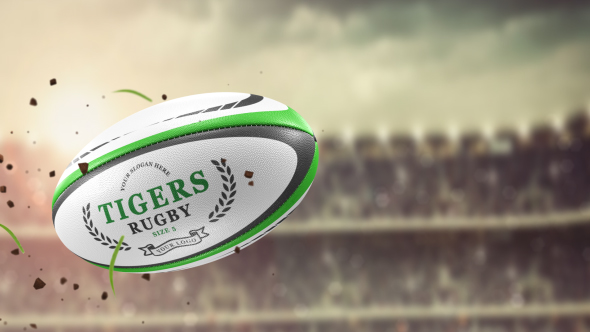 Rugby Ball Logo Reveals - 25
