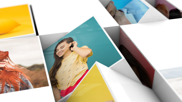 Mosaic Block Photo Reveal - 26