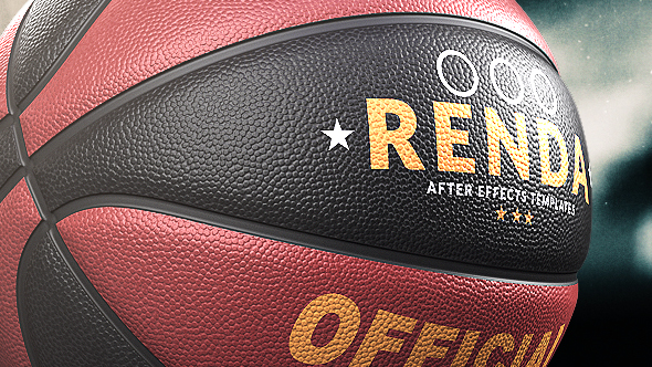 Basketball Dunk Logo - 60