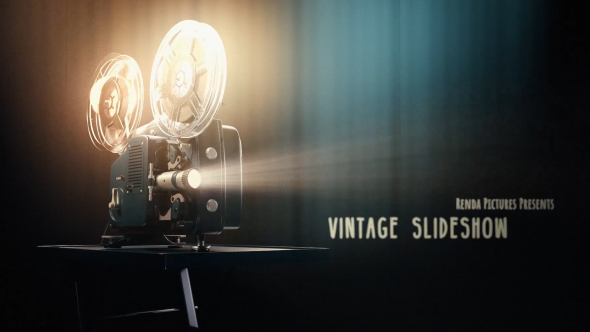 Vintage Memories Film Projector Slideshow - 22