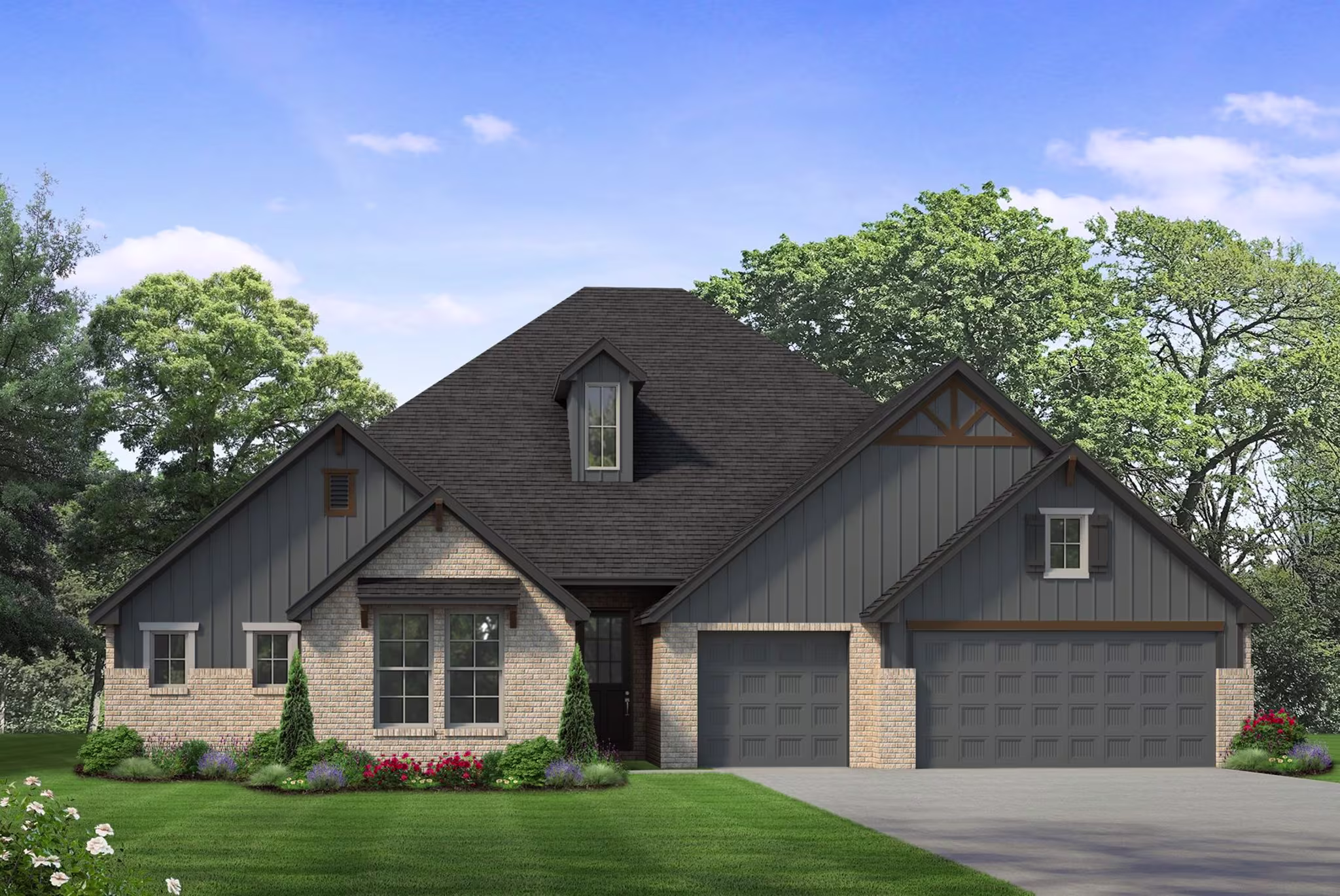 Farmhouse with 2 Story