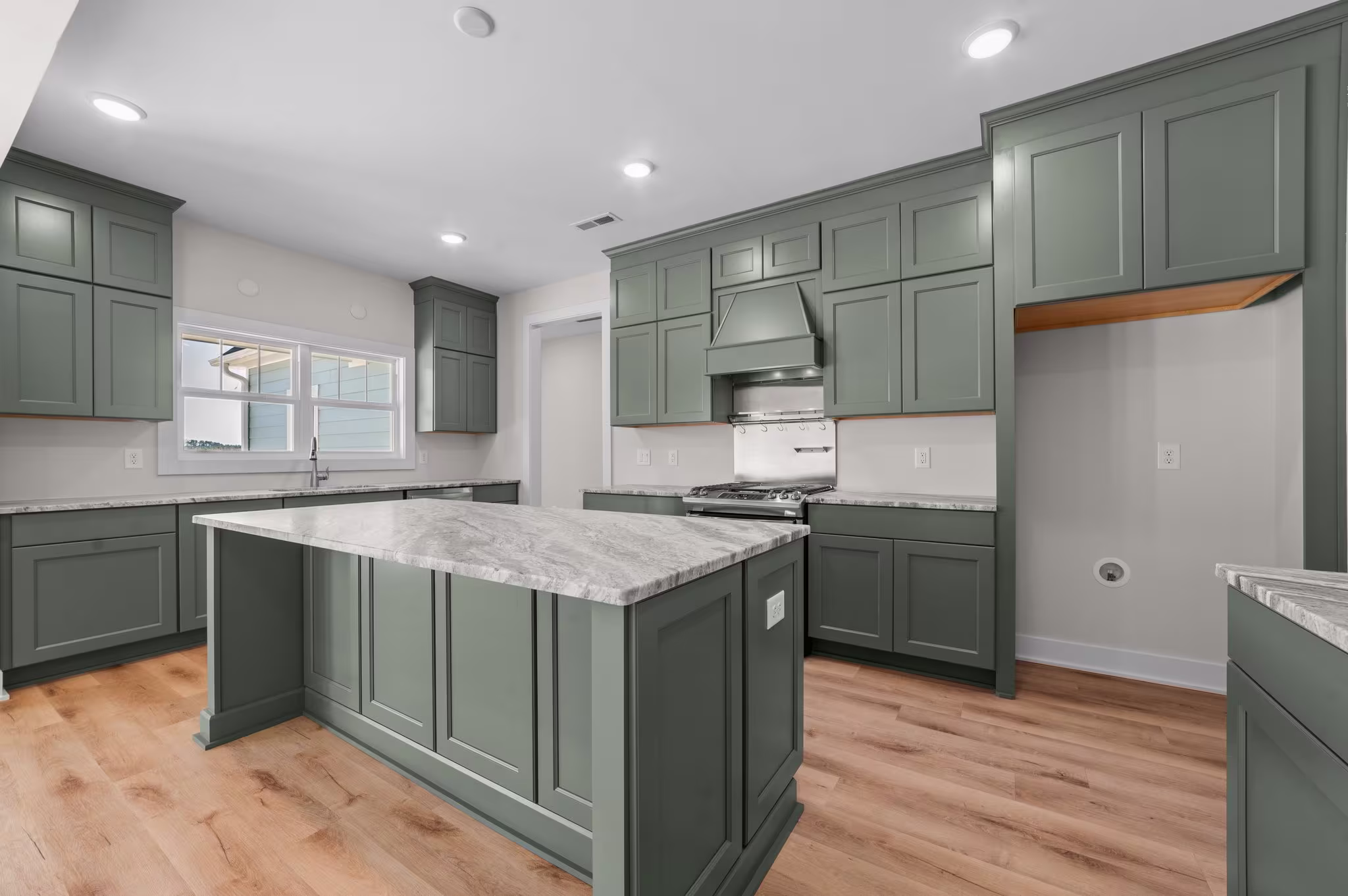 Modified Kitchen. This image has been virtually staged.