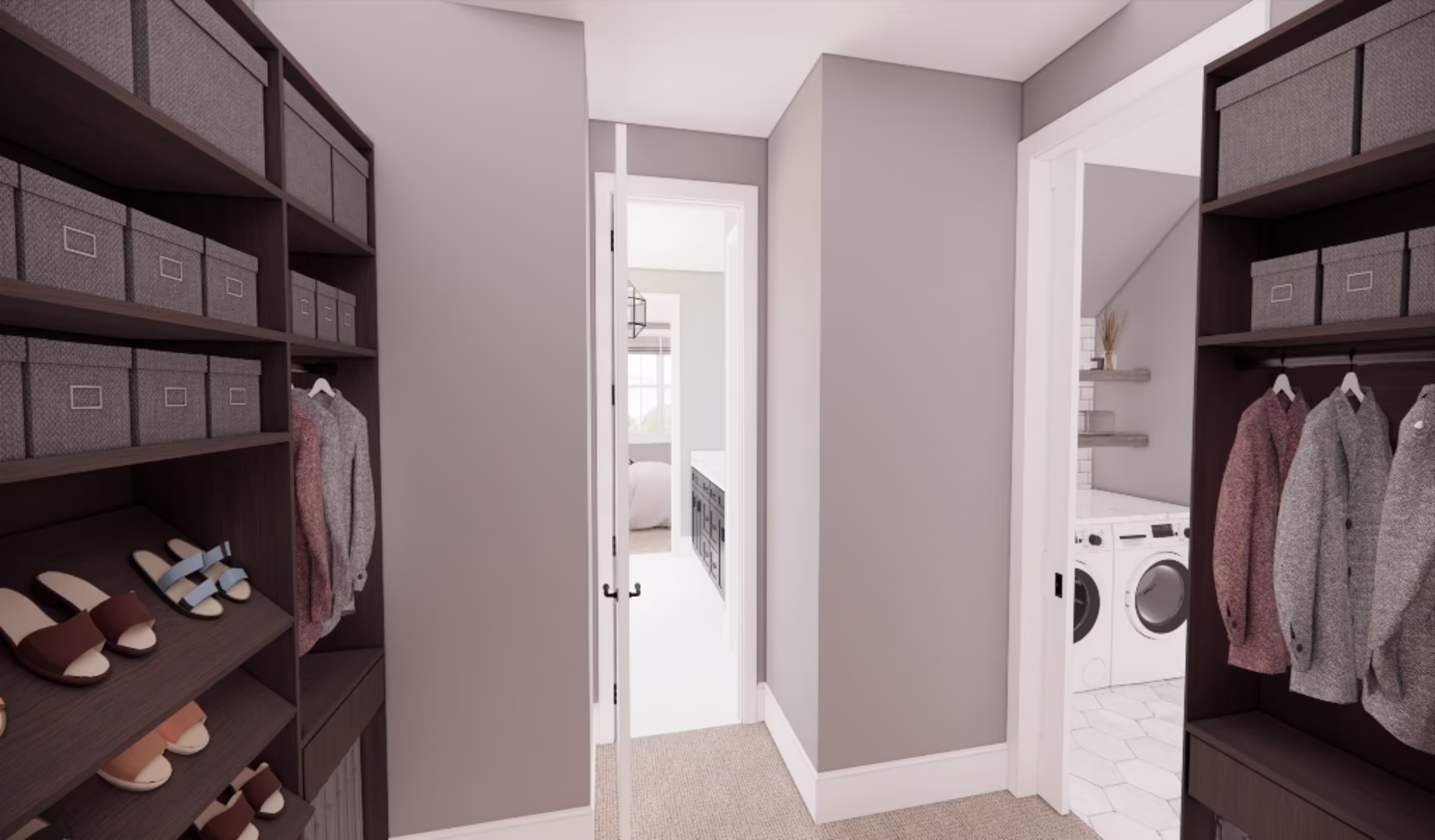 Master Walk In Closet