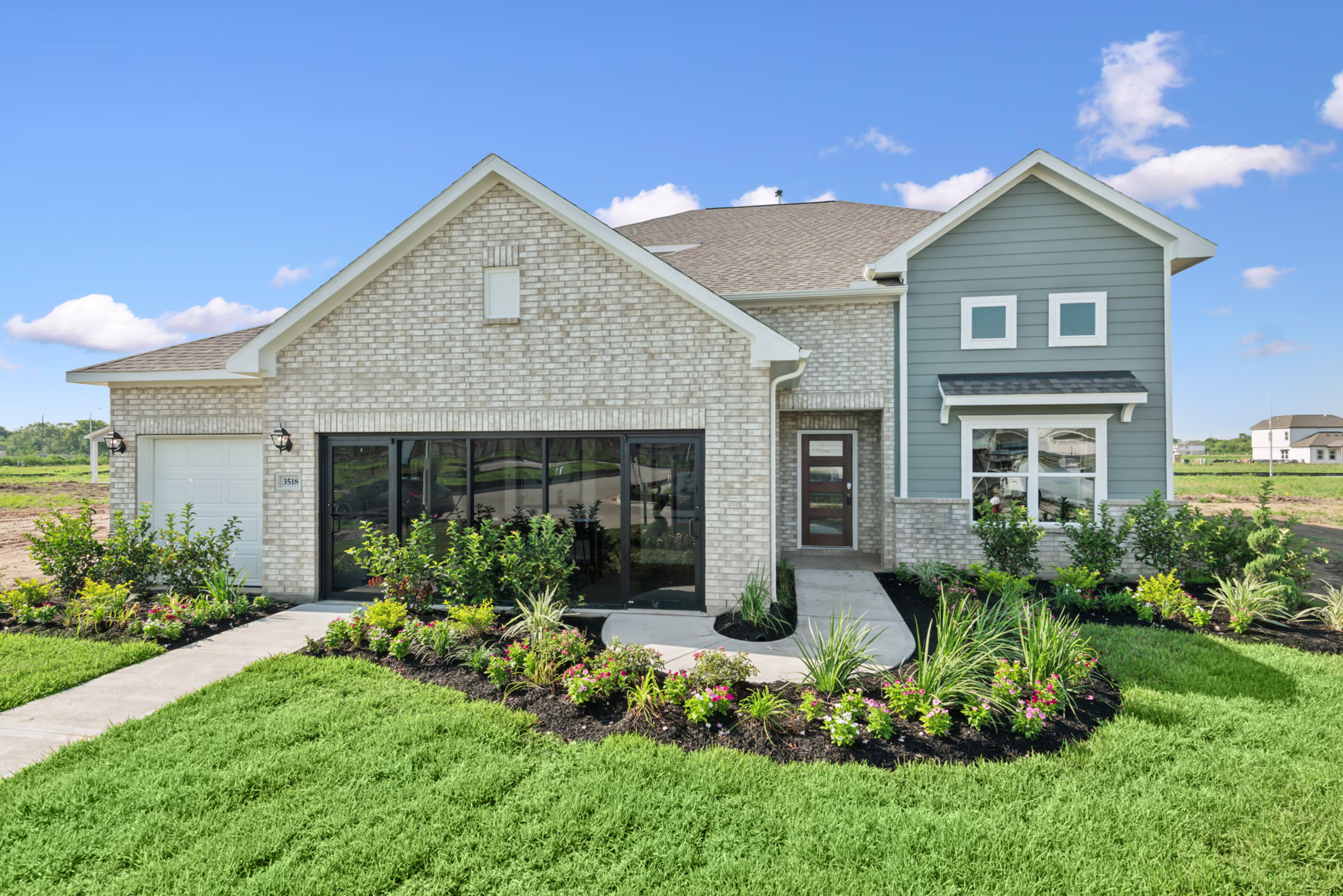 Slide - Elevation I (w/ 3-Car Garage)