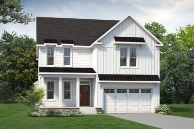The Dimitri Modern Farmhouse Elevation - Preview