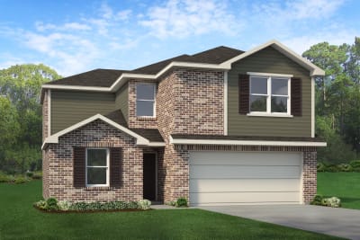 Pecan B with Full Brick - Preview