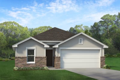 Oak B with Brick Watertable - Preview